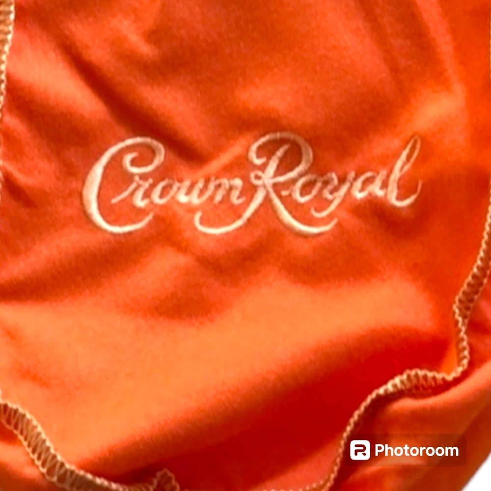 Crown Royal peach bags also green available